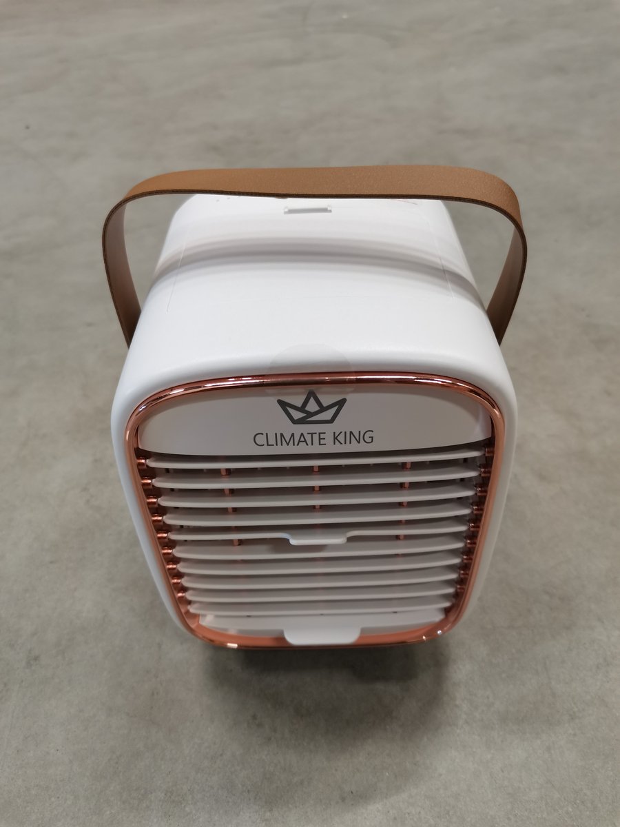 Climate King bureau lucht koeler Retro White - Air cooler (GEEN AIRCO)