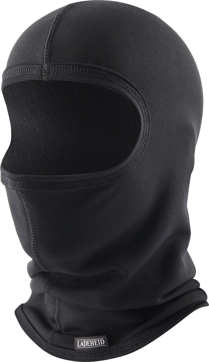 Ladeheid Balaclava Helmmuts - Winter Muts Face Mask - Polyester - LA-LA40-146-BA - Zwart - S