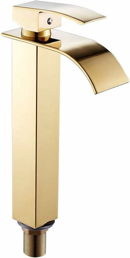Wastafelkraan | Rose goud | Hoog model | Tres | Messing | Study serie, opbouw, draaibare uitloop, 1-hendel, rond Wastafelkraan | Rose goud | Hoog model | Tres | Messing | Study serie, opbouw, draaibare uitloop, 1-hendel, rond
