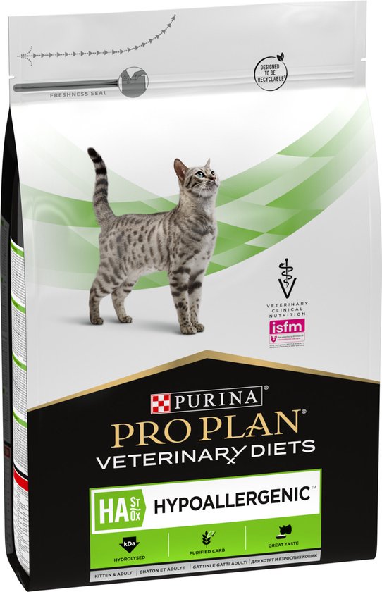 Pro Plan Veterinary Diets Feline Ha Hypoallergenic - Kattenvoer - 3.5 kg
