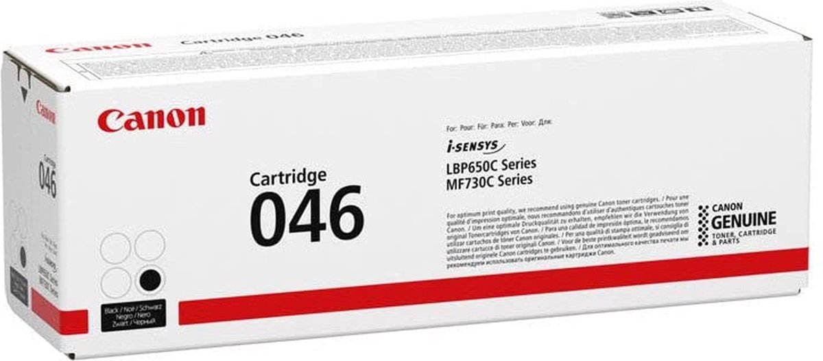 Canon 046 Tonercartridge - Hoge capaciteit / Zwart