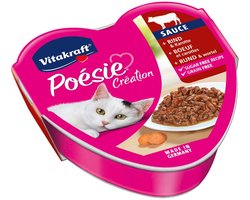 Vitakraft Kattenvoer In Saus Rund - Wortel 85 gr
