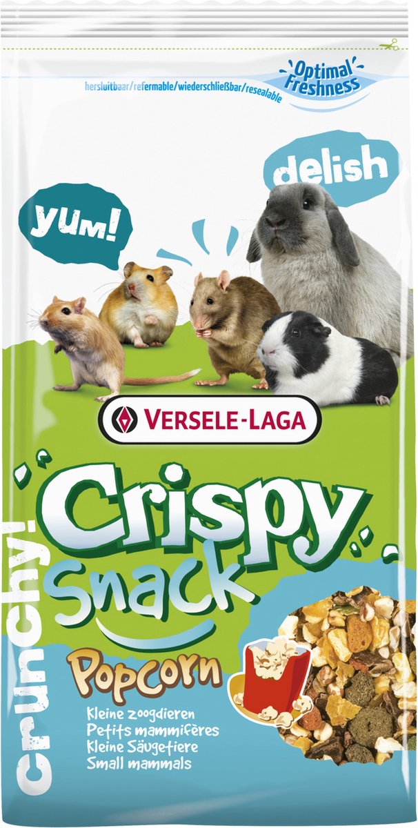 Versele-Laga Crispy Snack Popcorn - Rattenvoer - 650 g