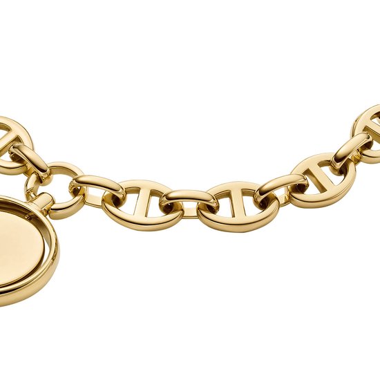 Fossil HERITAGE Vrouwen Armband - Goudkleurig