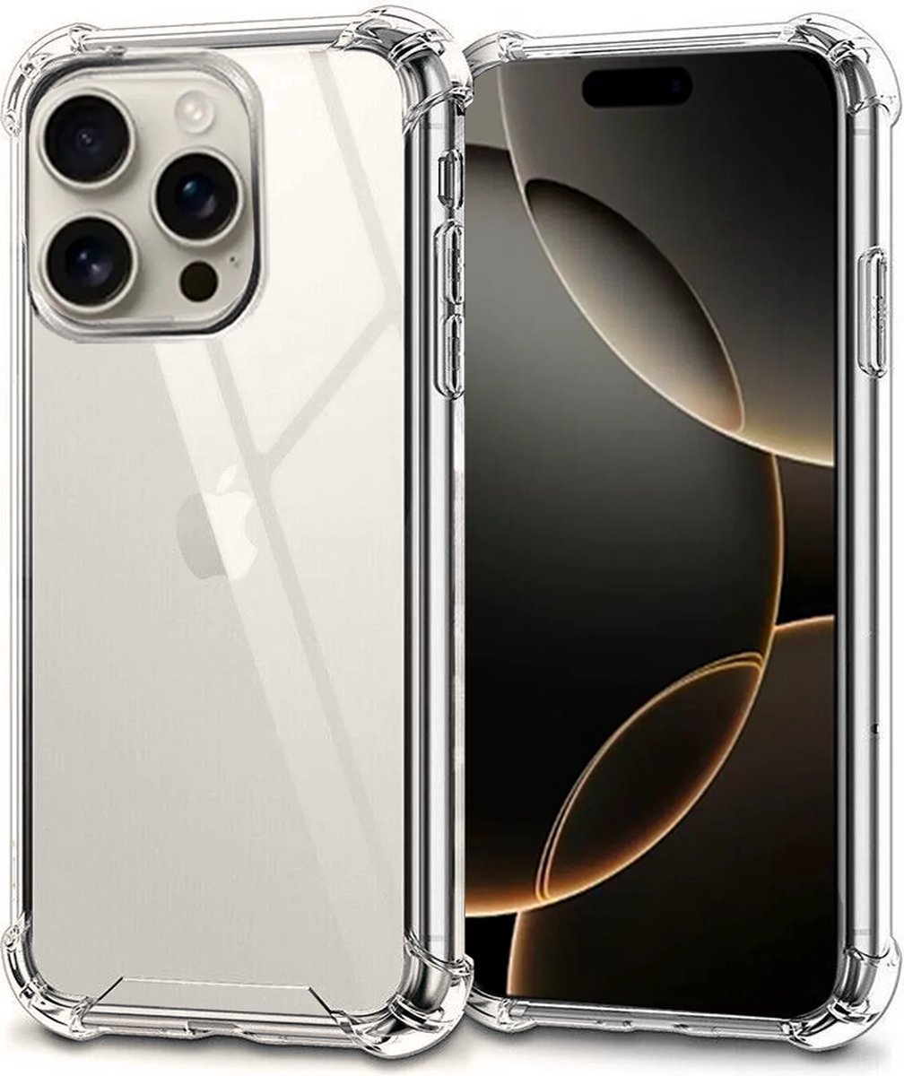iPhone 14 Pro Max shockproof / Anti-Shock Doorzichtige Bumper hoes
