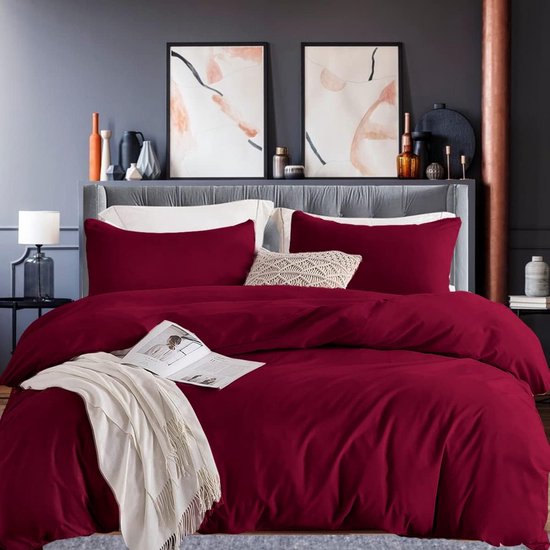 NOUS Living katoenen dekbedovertrek 1-persoons (140x210 cm