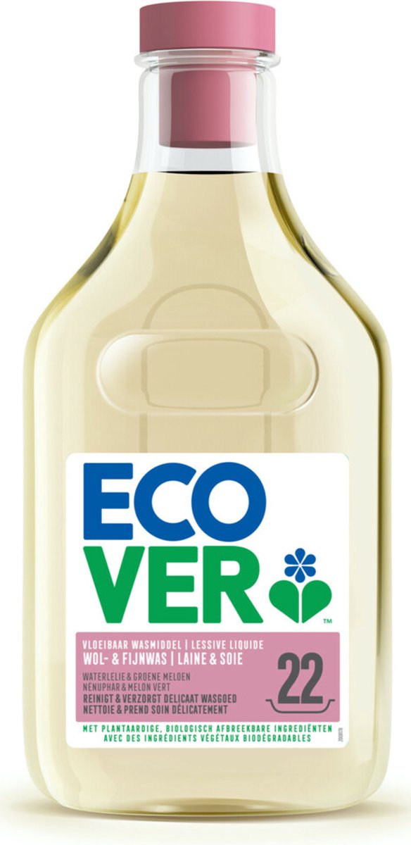 Goedkoopste Ecover Wasmiddel Wol en fijn 22 Wasbeurten 1 liter