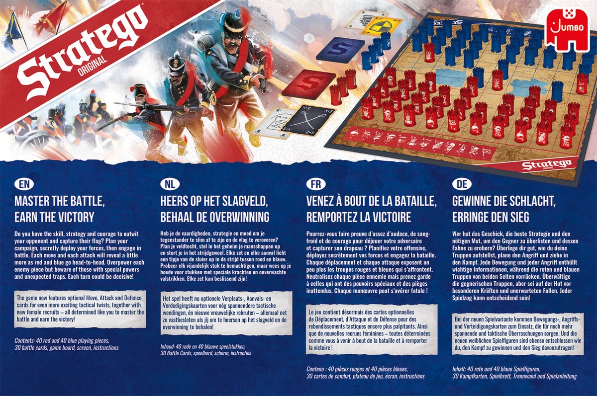 Jumbo - Stratego Original - Strategisch Bordspel - Vanaf 8 jaar — afbeelding 7