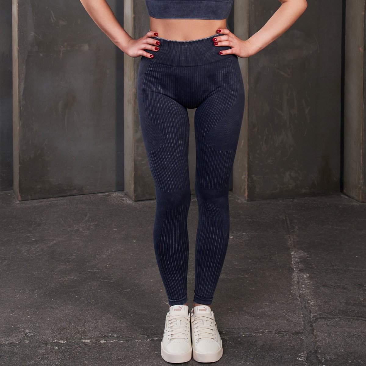 Sportlegging - Sportkleding - Sportbroek - Sportlegging - Sportlegging high waist - Hardloopbroek - Yoga legging dames - L/XL