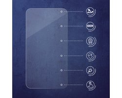 Savvies - Screenprotector voor Canon Digital Ixus 70 - Folie Beschermfolie transparant (6 Stuks)