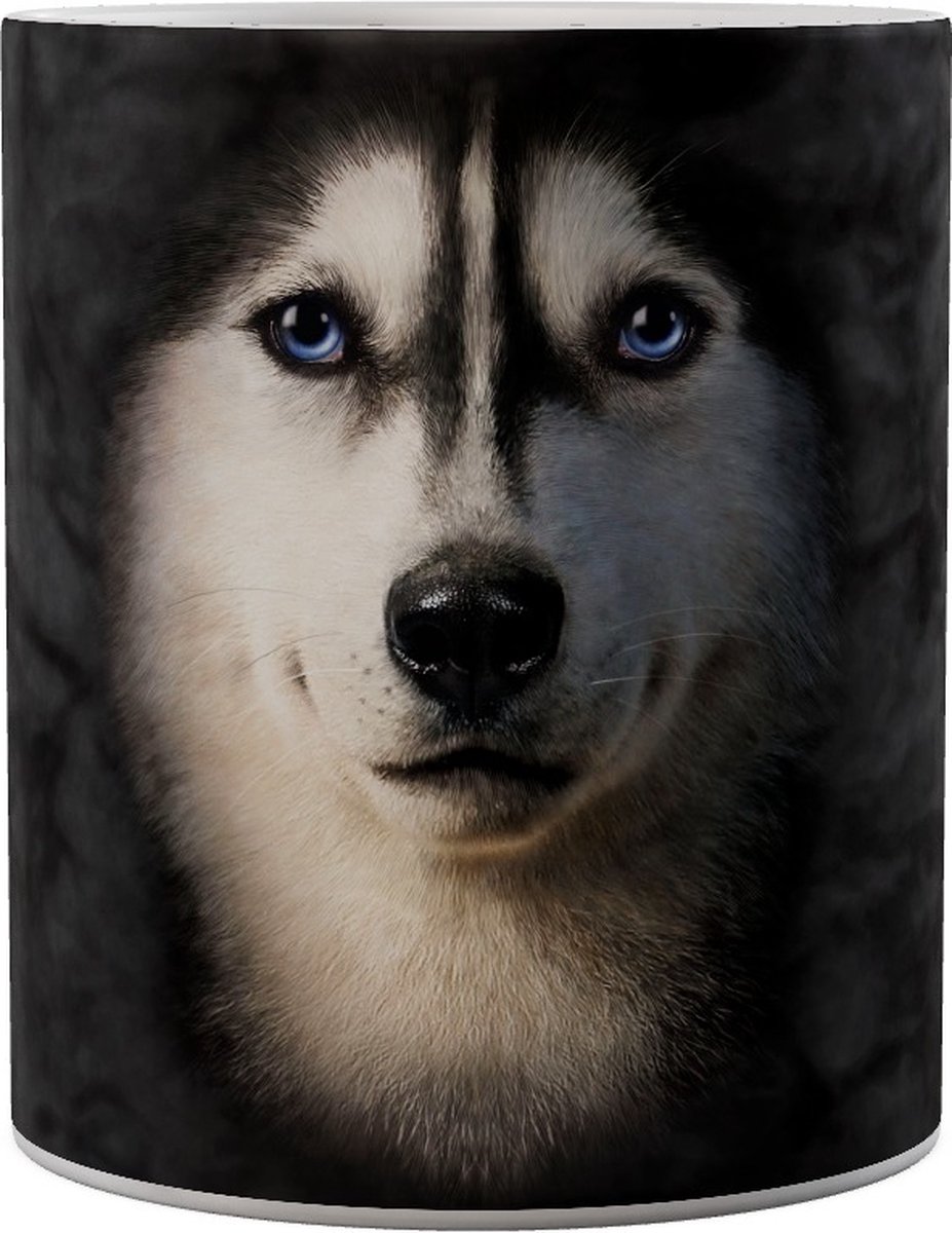 Siberian Husky Big Face - Mok 440ml 440