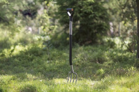 Spitvork voor harde grond met 4 tanden - Ergonomisch ontwerp 122 cm - Hoogwaardig boorstaal van Merkloos	 — afbeelding 4