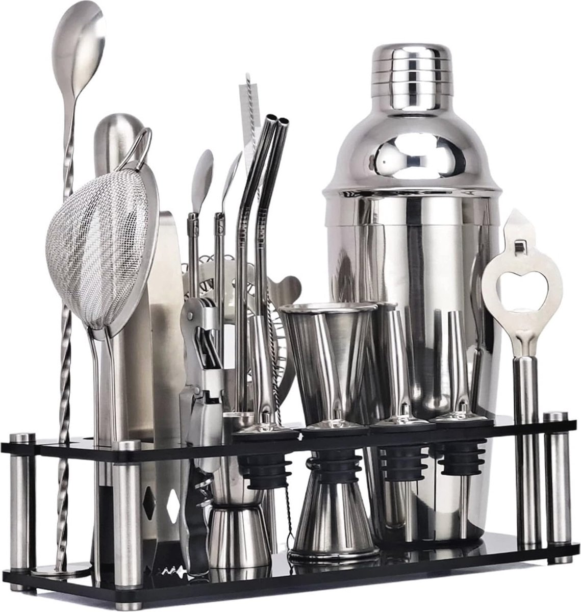 Cocktailshaker Set voor Professionele Mixologie en Thuisbars