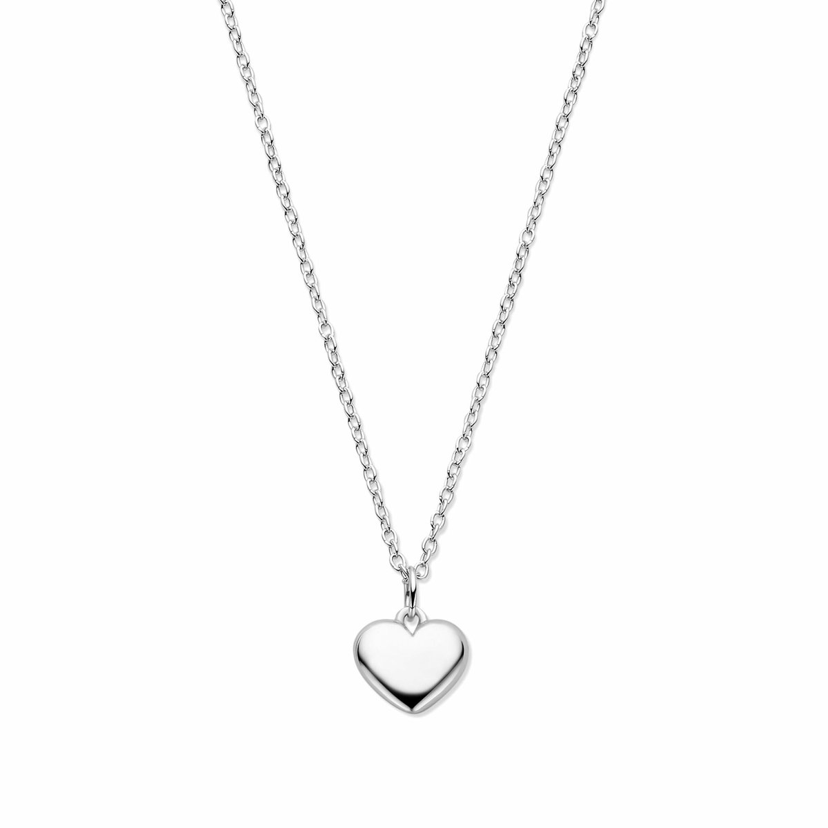 Collier hartje 41 - 43 - 45 cm