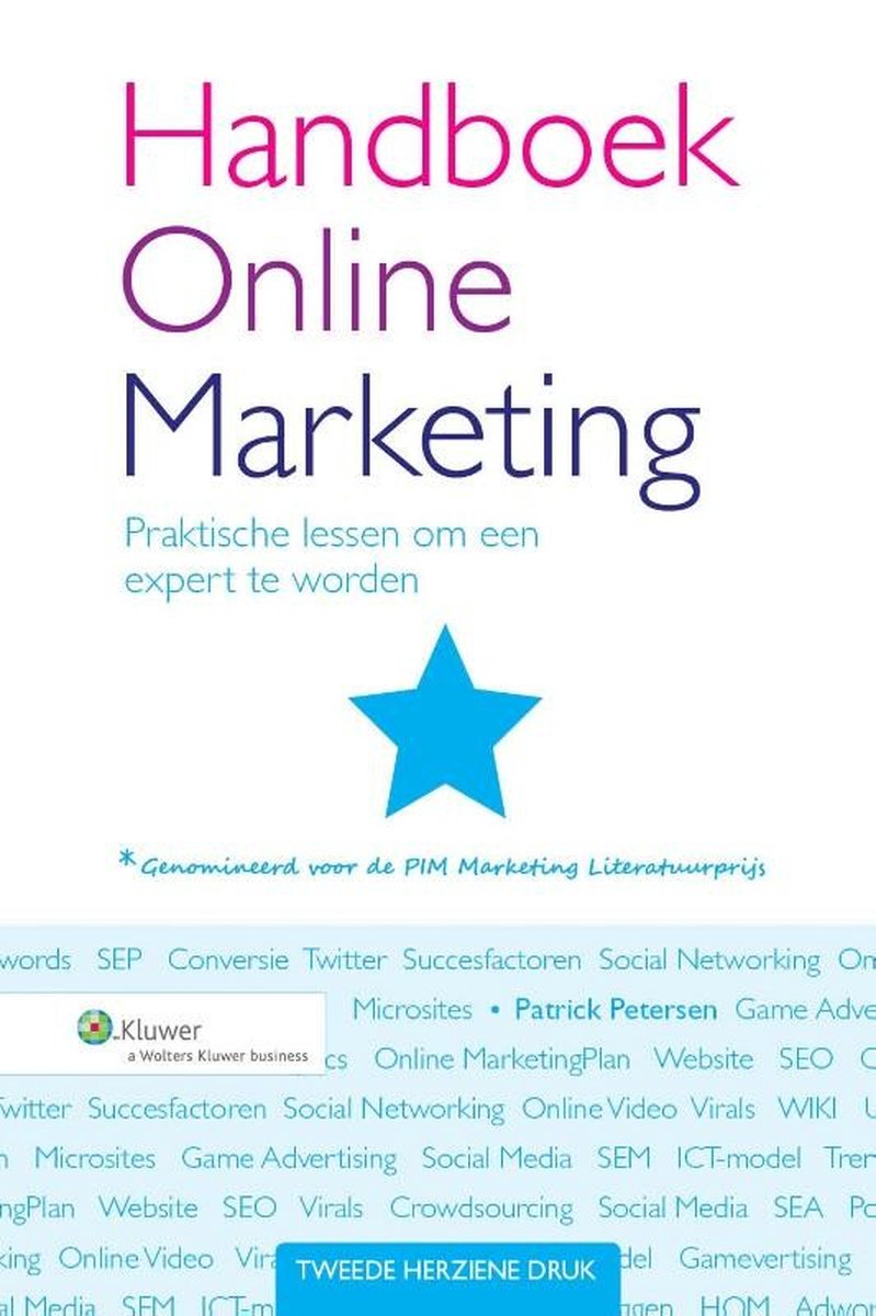 Omslag van Handboek Online Marketing + www.handboekonlinemarketing.nl