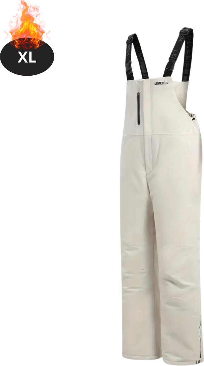 Livano Skibroek Skipak Snowboard Broek Winterbroek Sneeuwbroek Heren Wintersport Abrikoos