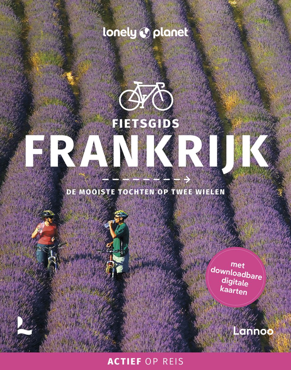 Omslag van Lonely Planet fietsgids Frankrijk