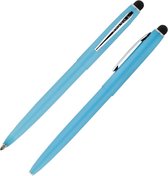 Fisher Space Pen Cap-o-Matic M4 Licht Blauw met Soft-Stylus