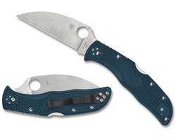 Spyderco Zakmes Endela Lightweight Wharncliffe Blue K390 PE