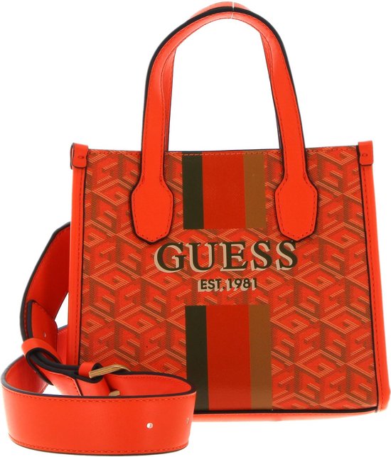 GUESS Handtas Schoudertas Tasmin Mini Tote Light Blu Lichtblauw 1195665942