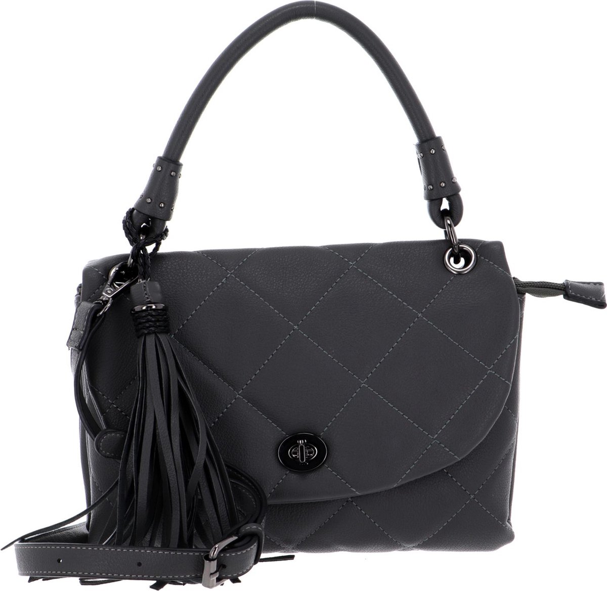 bruno banani Handtas Schoudertas Handbag Grey Grijs