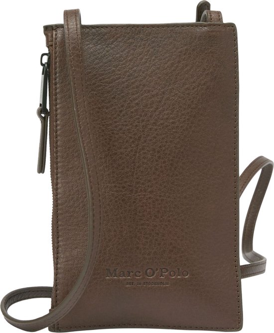 Marc O'Polo Sac téléphone portable Tim Cellphone Bag Derby Brown Marron foncé