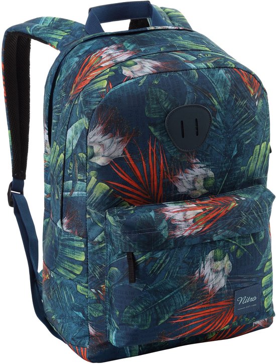 NITRO Sac à dos de loisirs Sac à dos pour ordinateur portable Urban Plus Backpack 28L Tropical Coloré