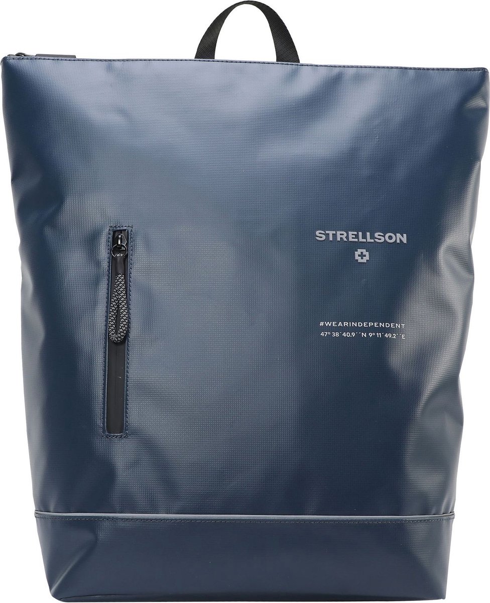 strellson Vrije tijd rugzak Rugzak met laptopvak Stockwell 2.0 Greg Backpack Dark Blue Donkerblauw