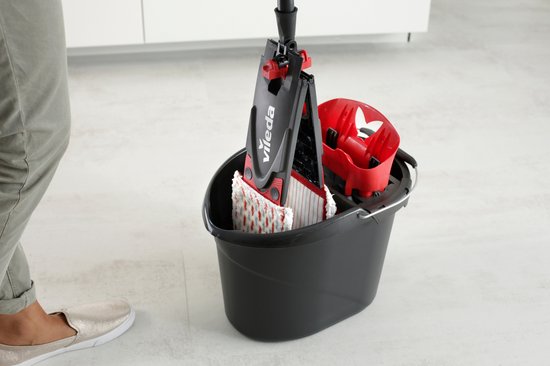 VILEDA ULTRAMAX XL 42 cm Kit de nettoyage seau et vadrouille plate