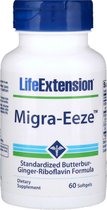 Migra-Eeze Gestandaardiseerde Hoefblad-Gember-Riboflavine Formule, 60 Softgels - Life Extension