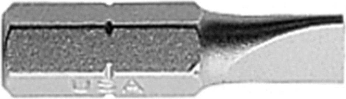 Magna 1/4inch insertbit sl 1.0x6.0mm L=25mm