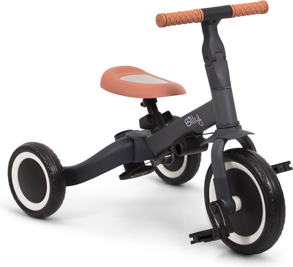 Billy Fiets 4-in-1 Driewieler met duwstang - Loopfiets - 1.5 tot 5 jaar — afbeelding 13
