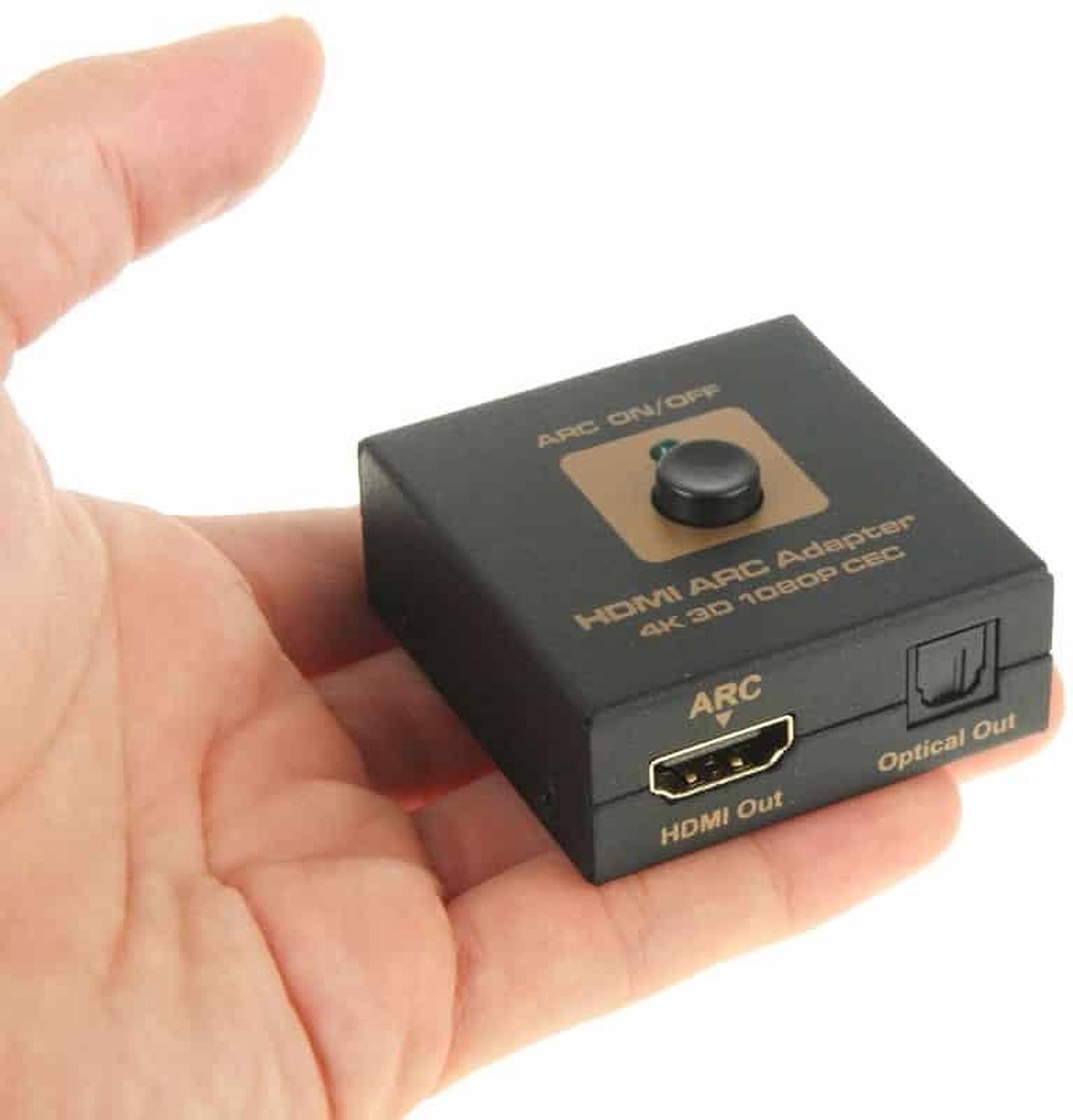 Mini HDMI ARC-adapter Audio Video Splitter 4K 3D 1080P Toslink | bol.com