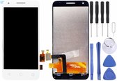 Lcd-scherm en Digitizer Full Assembly voor Alcatel One Touch Pixi 3 4.5 / 5019 (wit)