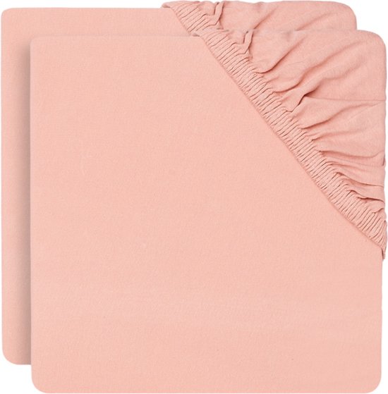 Jollein Jersey Ivory/Nougat 60 X 120 Cm 2 Stuks Ledikant Hoeslaken 2511 507 00156 .1