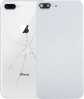 Achterkant met plakband voor iPhone 8 Plus (wit)