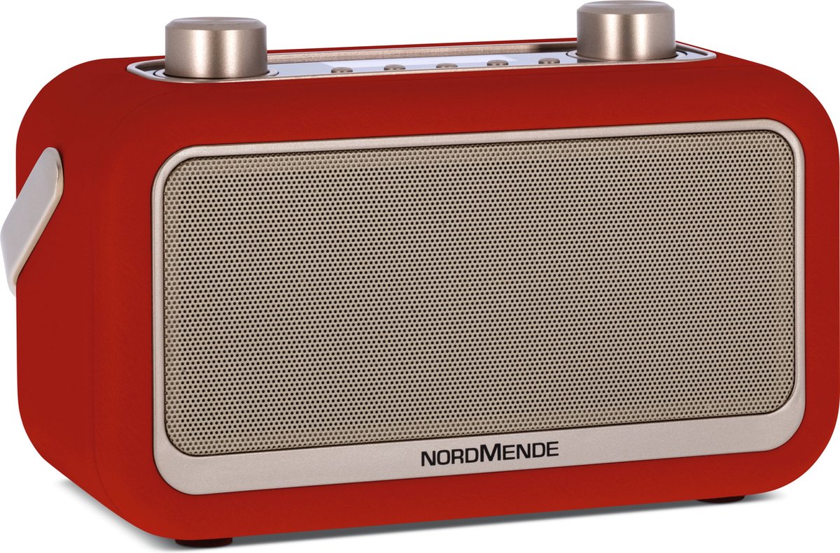Nordmende Transita 30 Radio DAB+, VHF (FM) Bluetooth, DAB+, FM Wekfunctie Rood