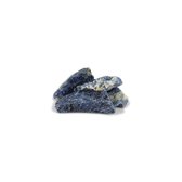 Sodaliet Brazilië, ruwe brokjes mini - 1-3 cm - blauw