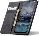 Hoesje geschikt voor Nokia G11 / G21 - Book Case Leer Slimline Zwart