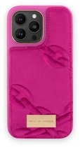 iDeal of Sweden Fashion Case Atelier Apple iPhone 14 Pro Max Velour Hyper Pink
