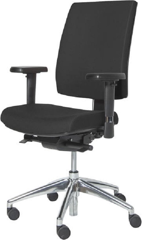 Schaffenburg serie 450-NPR ergonomische bureaustoel met aluminium voetkruis en NPR-1813 normering!