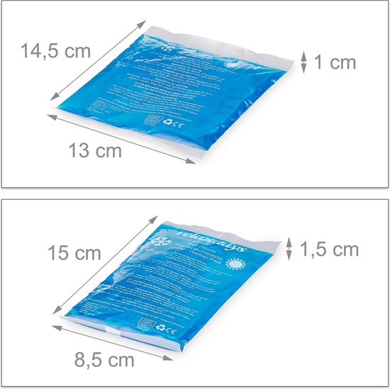 16x hot cold pack - koud warm kompres - gel pack - cold pack - hot pack — afbeelding 5