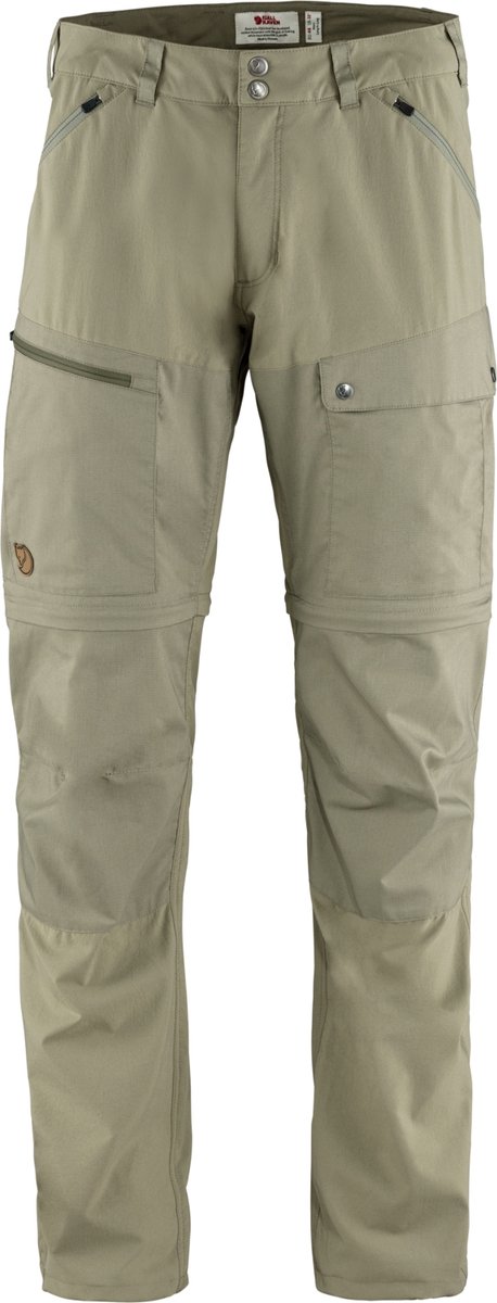 FJALLRAVEN Abisko midsum.zip-off trssrs mannen savanna light Olijf