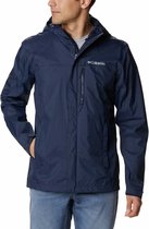 Columbia Pouring Adventure™ II Jacket Regenjas - Jas voor Heren - Waterdichte Jas - Blauw - Maat XS