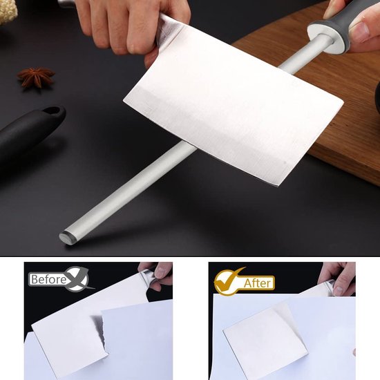 MITSUMOTO SAKARI Couteau Santoku Damas de 17 cm, Couteau Japonais Forgé