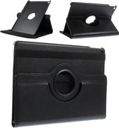 GadgetBay Zwarte iPad Air 2 hoesje case met draaibare cover standaard