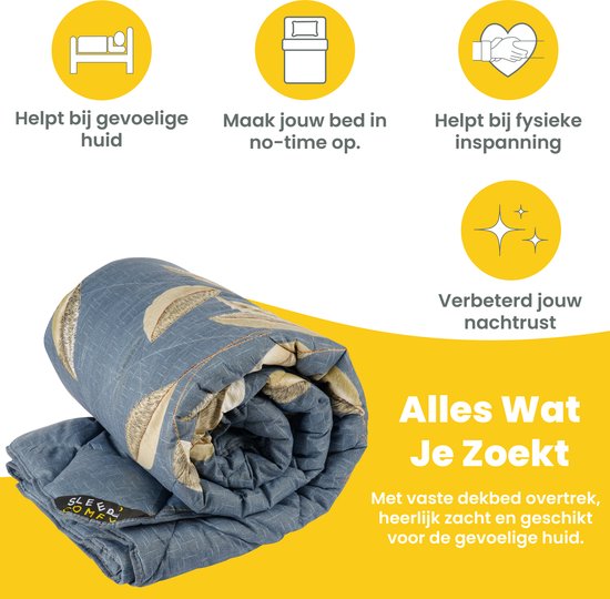 Huisstofallergie Vriendelijk Dekbed XDREAM Nature Donzig Verendekbed Crème | Volumineuze Retro Verendekbed XDREAM