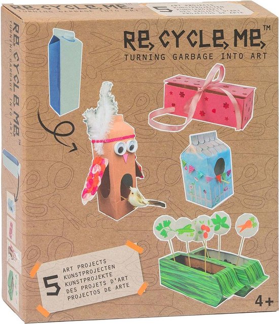 Re-Cycle-Me knutselpakket - Melkpak | bol.com