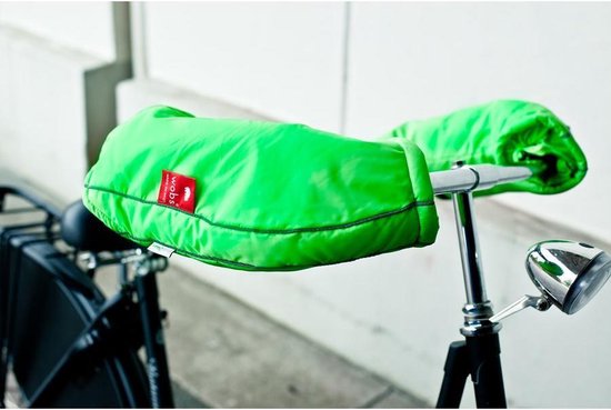 Moet Regelen Afrikaanse WOBS handwarmers voor op de fiets Bike Pogies - Fluo Green | bol.com