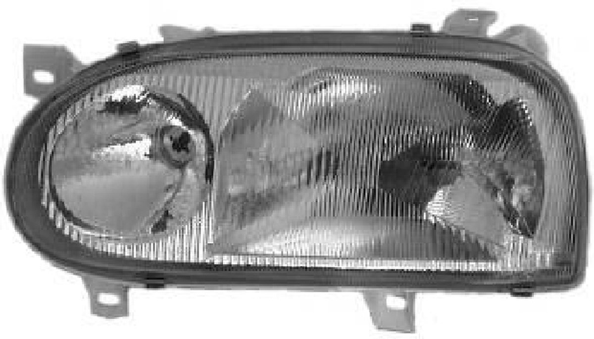 Volkswagen Golf 3, 1991 - 1997 - koplamp, H1+H1, elektr verstelb, links, 1993 -